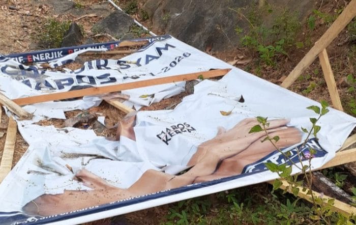 Alat Peraga Dirusak, Chaidir Syam: Ini Ujian, Segera Kita Ganti yang Baru