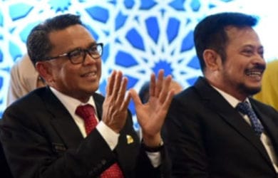 Nurdin Abdullah dan Syahrul Yasin Limpo. (Ist)