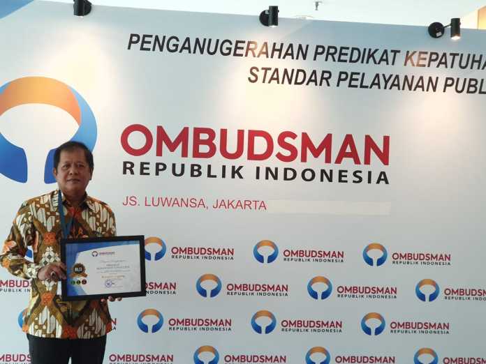 Soppeng Raih Penghargaan Pelayanan Publik Terbaik dari Ombudsman RI
