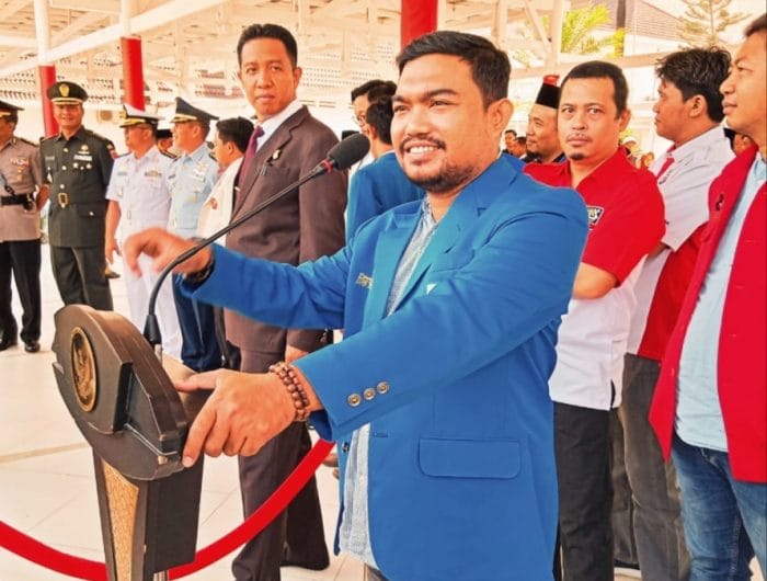 Pengurus Harian DPD KNPI Sulsel, Syamsul Bahri.