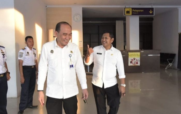 Kemenhub Pantau Progres Perpanjangan Runway Bandara Andi Djemma Masamba