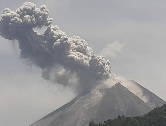 Gunung Merapi Meletus. (Dok: BPPTKG).