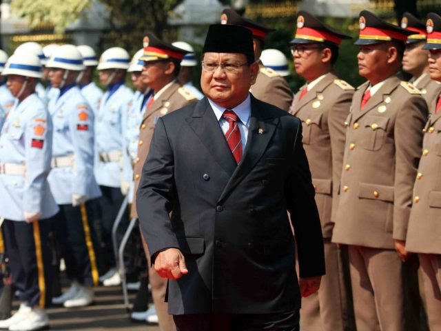 Menteri Pertahanan Prabowo Subianto. (Foto: Jawapos).