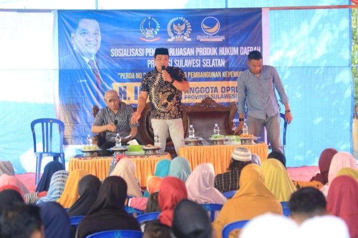 H. Irwan Sosialisasikan Perda Pembangunan Kepemudaan di Pangkep