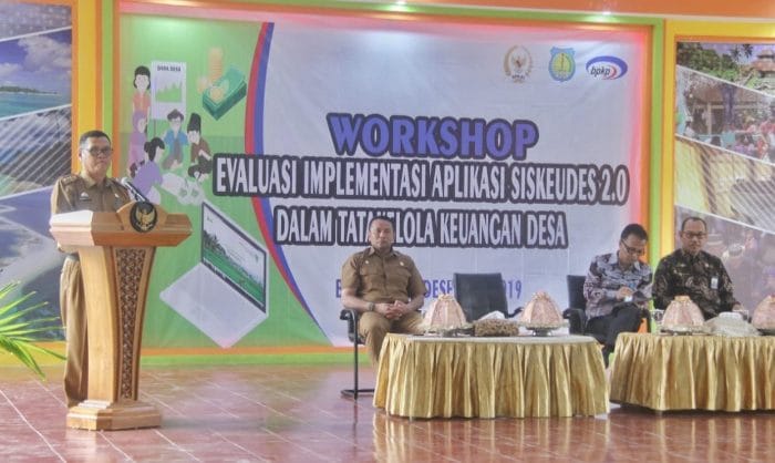 Workshop Aplikasi Siskeudes 2.0 Pemerintah Kabupaten Kepulauan Selayar.