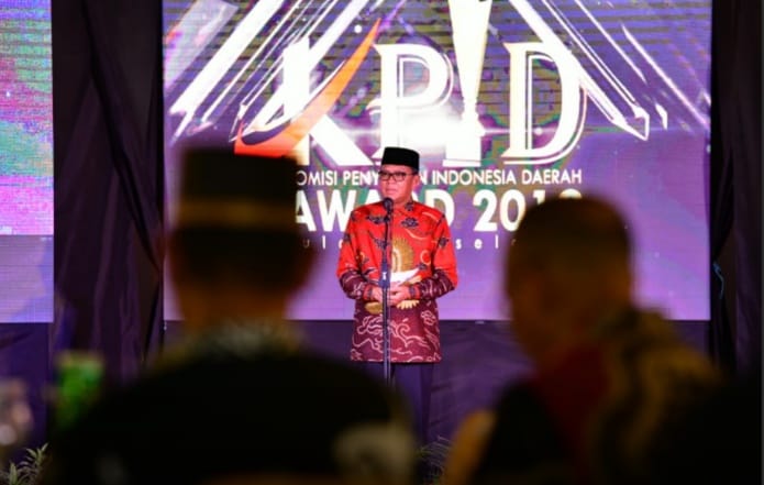 Gubernur Sulsel Hadiri KPID Award 2019