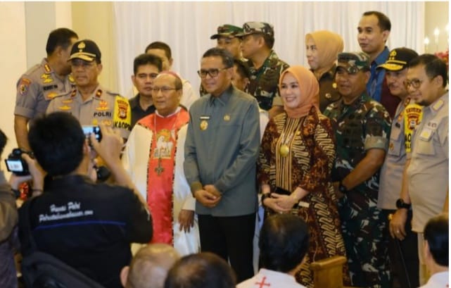 Persiapan Natal dan Tahun Baru, Gubernur Sulsel Silaturahim Bersama Forkopimda