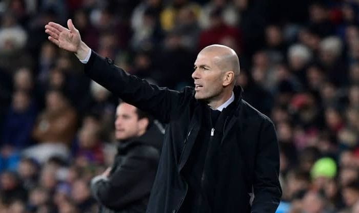 Pelatih Real Madrid, Zinedine Zidane (AFP)
