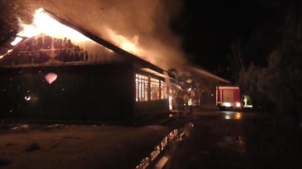 Pesantren Modern Al Ikhlas di Polman Terbakar