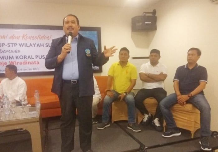 Silaturahmi dan Konsolidasi Koral AUP-STP Jakarta Wilayah Sulselbar
