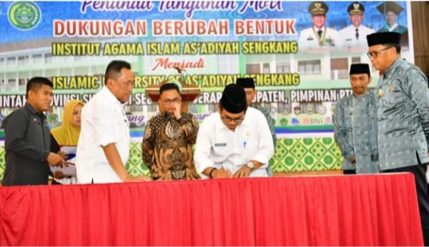 Gubernur Sulsel Dukung Perubahan Nama Kampus IAI Jadi UIA As'adiyah