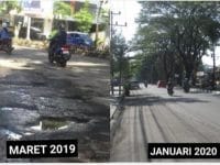 Bertahun-tahun Rusak, Kini Jl Hertasning Makassar Mulus