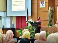 Musyawarah Provinsi IV yang diikuti seluruh pengurus dan Anggota DWP seluruh kabupaten kota.