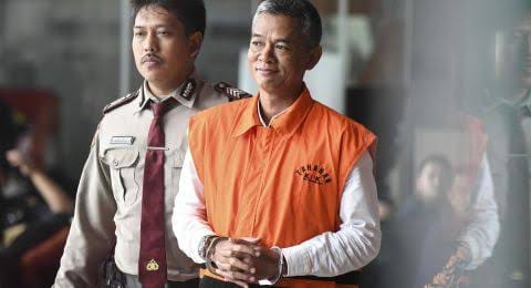 Eks Komisioner KPU Wahyu Setiawan (Kanan) (Foto: Antara)