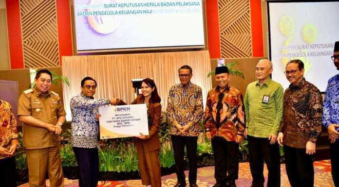 Bank Sulselbar Terima Setoran ONH dari BPKH.