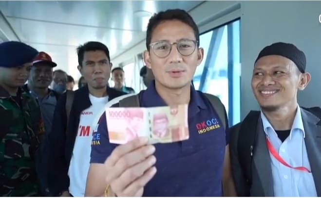 Sandiaga Uno dapat Kompensasi dari Pesawat Garuda.