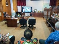 Video Conference, Bupati Selayar Laporkan Kondisi Pencegahan Covid-19 ke Gubernur