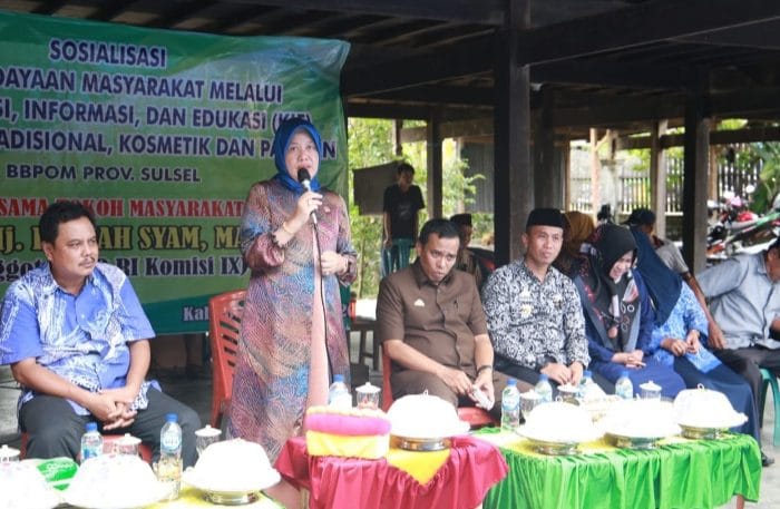 Hasnah Syam Gandeng BBPOM Sosialisasi Pengunaan Obat
