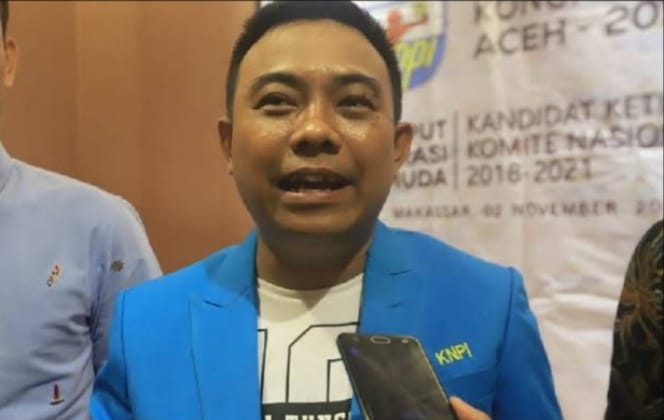 Ketua Umum DPP KNPI, Haris Pertama.