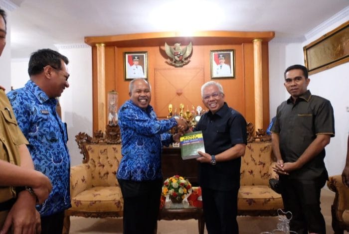 DPRD Kota Tual, Provinsi Maluku melakukan kunjungan kerja (Kunker) ke Kabupaten Gowa, Selasa (17/3/2020).