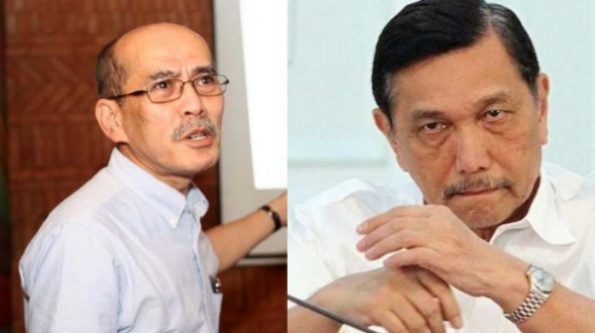 Pengamat Ekonomi, Faisal Basri - Menteri Koordinator Bidang Kemaritiman, Luhut Binsar Pandjaitan