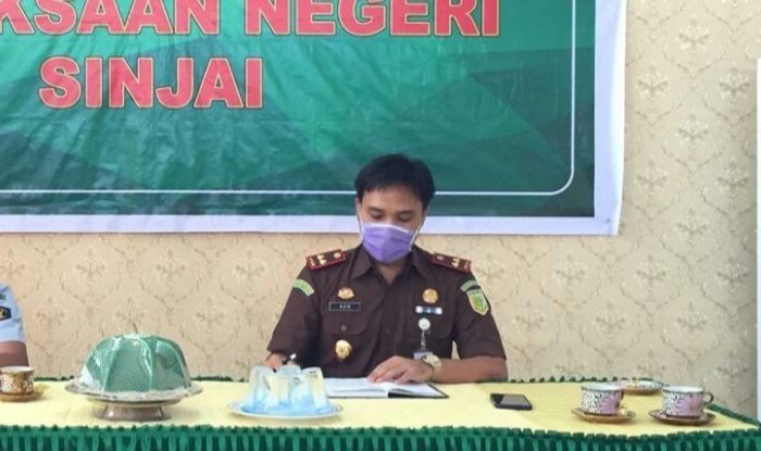Kepala Kejaksaan Negeri (Kajari) Sinjai, Ajie Prasetya.