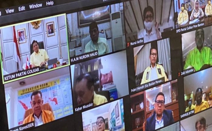 Partai Golkar dan Pemerintah Bersatu Lawan Wabah Covid-19