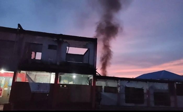 Tak Terima Asimilasi Corona, Napi Bakar Lapas Kota Sorong