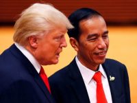 Presiden Amerika Donald Trump dan Presiden Indonesia Joko Widodo (Foto: Reuters)
