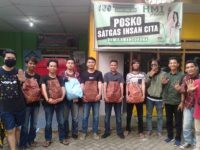 HMI Cagora Bagikan Sembako untuk Mahasiswa dan Masyarakat Kurang Mampu