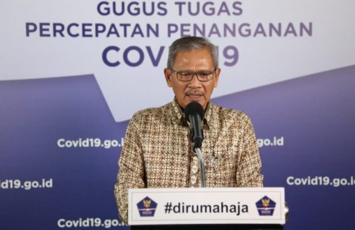 Juru Bicara Pemerintah Khusus Penanganan Covid-19, Achmad Yurianto. (Foto: Dok. BNPB)