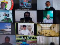 Bupati Adnan Berbagi Pola Pelaksanaan PSBB ke Jajaran Pemkot Ambon