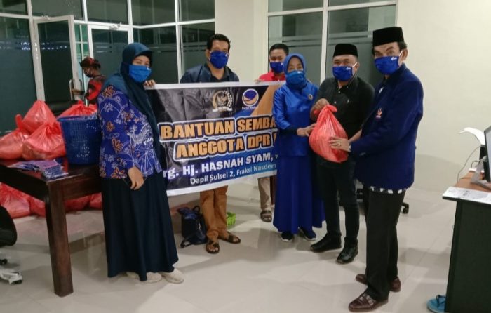 Bantuan Kemanusiaan Hasnah Syam Disalurkan di Bulukumba