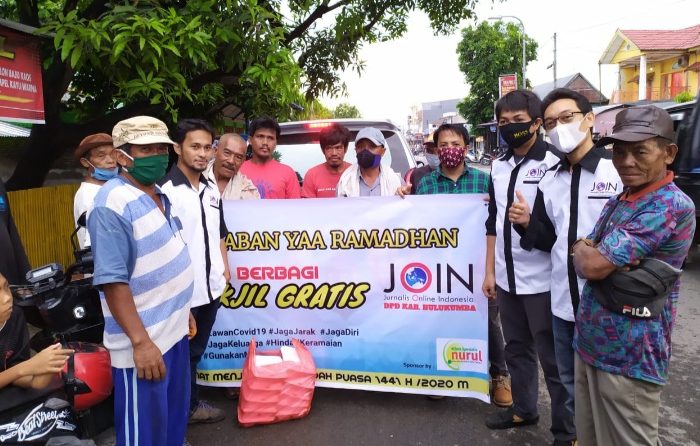 Hari Kebangkitan Nasional, JOIN Bulukumba Pilih Bagi-bagi Nasi Kotak