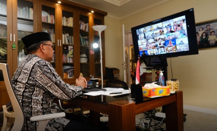 Pemprov Sulsel Gelar Halal Bihalal Virtual