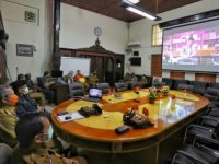 Pj Wali Kota Makassar Halal Bihalal Virtual Bareng Gubernur Sulsel