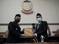 DPRD Makassar Sampaikan Rekomendasi LKPJ Wali Kota Makassar TA 2019