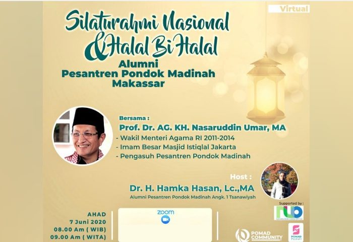 Alumni Pomad Akan Gelar Halalbihalal Bersama Imam Besar Masjid Istiqlal
