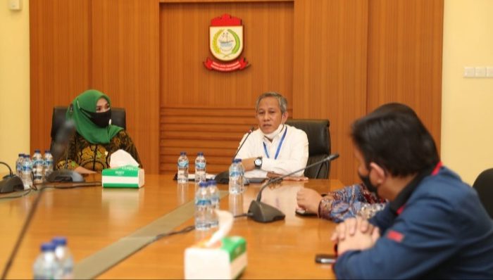 Yusran Yusuf Terima Kunjungan DPRD Sulsel Terkait Persiapan New Normal