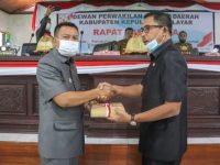 Bupati Selayar Serahkan Naskah Ranperda APBD TA 2019