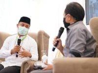 Wagub Sulsel-KPID Bahas Jaring Pengaman Sosial di Tengah Pandemi Covid-19