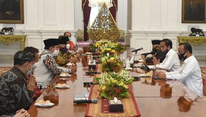 Jokowi Bahas Penanganan Covid-19 dan New Normal Bersama Tokoh Lintas Agama