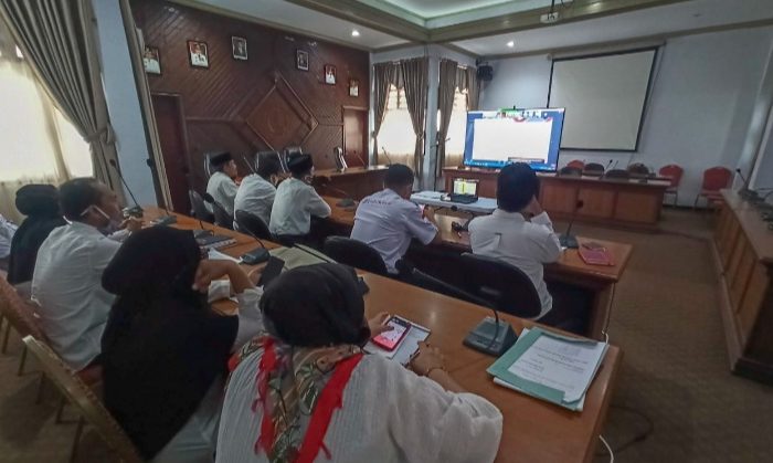Pemkab Selayar Ikuti Rakor Evaluasi Program Pemberantasan Korupsi