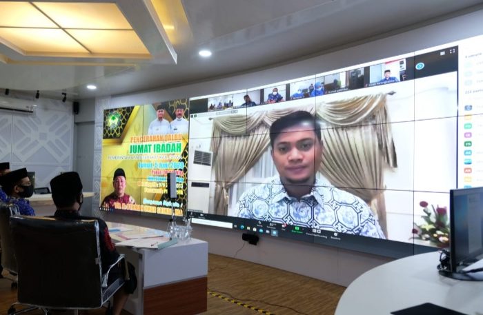 Pencerahan Qalbu Jumat Ibadah Pemkab Gowa Dilaksanakan Secara Virtual