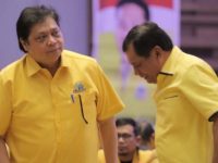 Airlangga Hartarto dan Nurdin Halid.