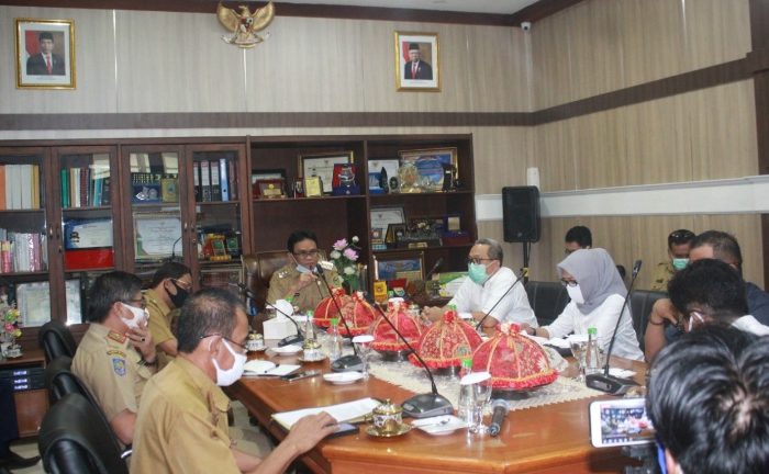 Pemkab Barru dan KPU Mulai Bahas Protokol Kesehatan di Pilkada 2020