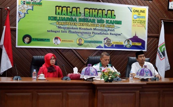 Keluarga Besar KAHMI Selayar Gelar Halal Bihalal Virtual