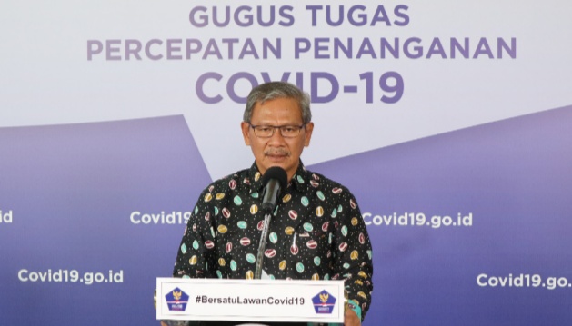 Juru Bicara Pemerintah untuk Penanganan Covid-19. (Dok. BNPB).