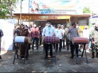 Bupati Gowa Launching Kampung Rewako Polres Gowa