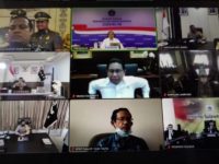 Vicon dengan Presiden, Wagub Sulsel: Kita Fokus Tekan Penyebaran Sembari Sosialisasi